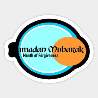 Ramadan Mubarak Tshirt Sticker